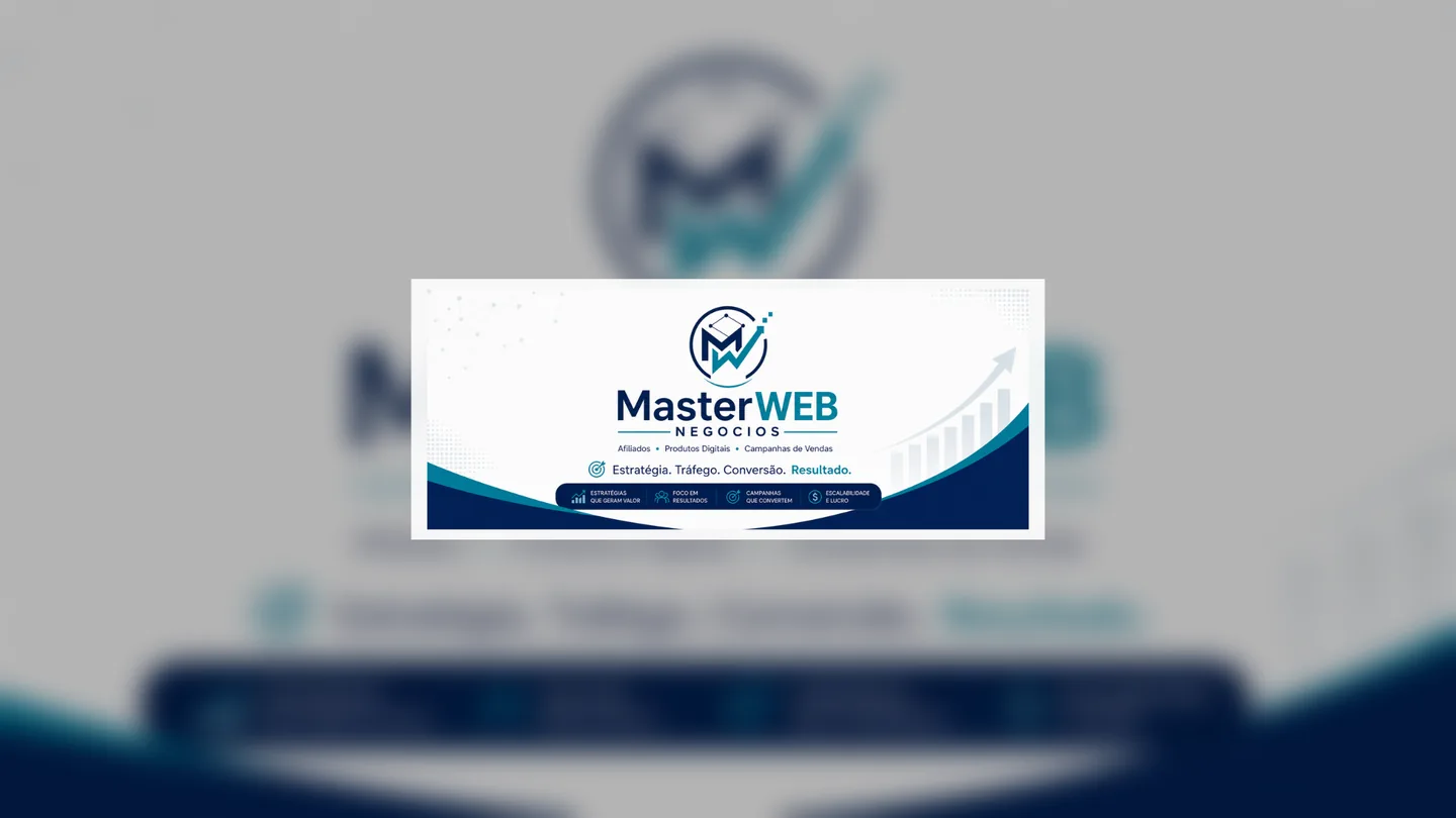 MasterWEB Negócios — estratégia, tráfego, conversão e resultado